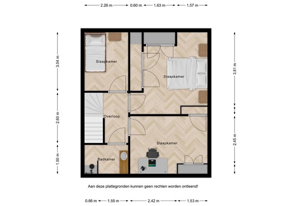 Floorplan - Noordwal 29, 4501 JS Oostburg